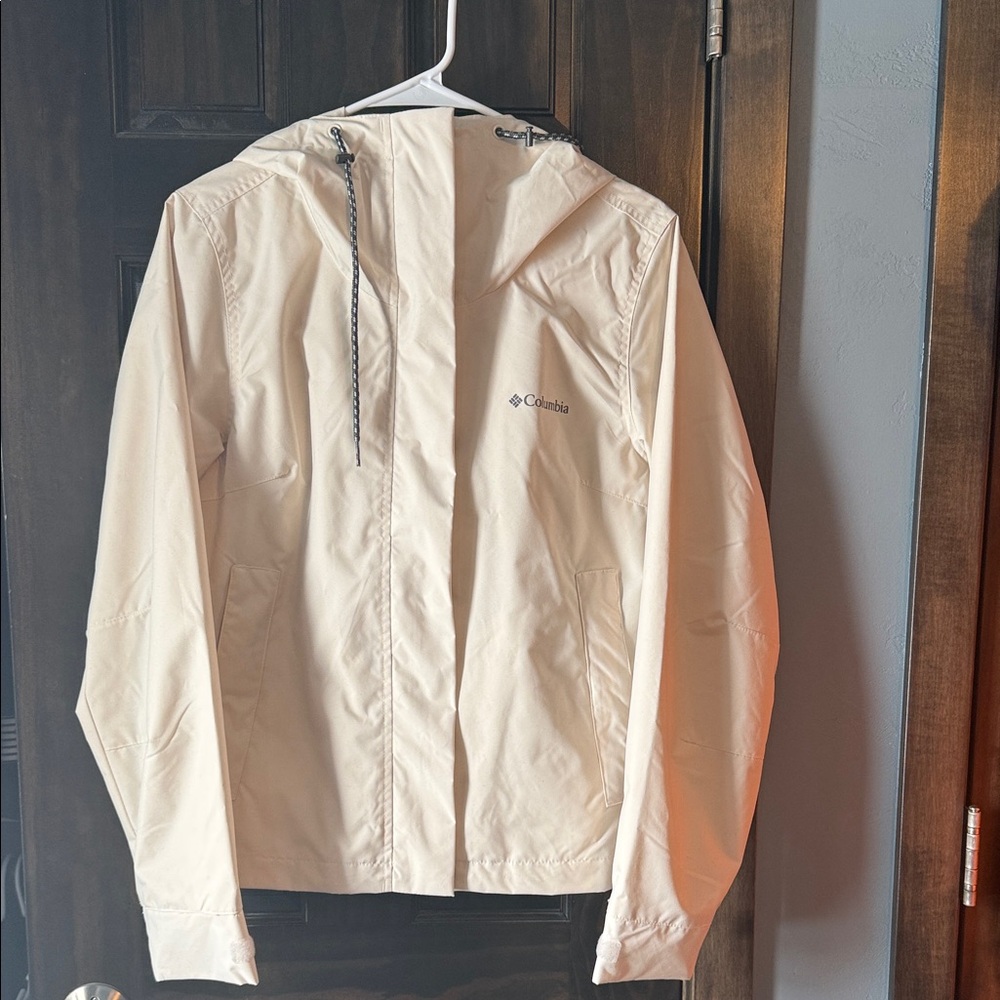 Cream Hooded Jacket